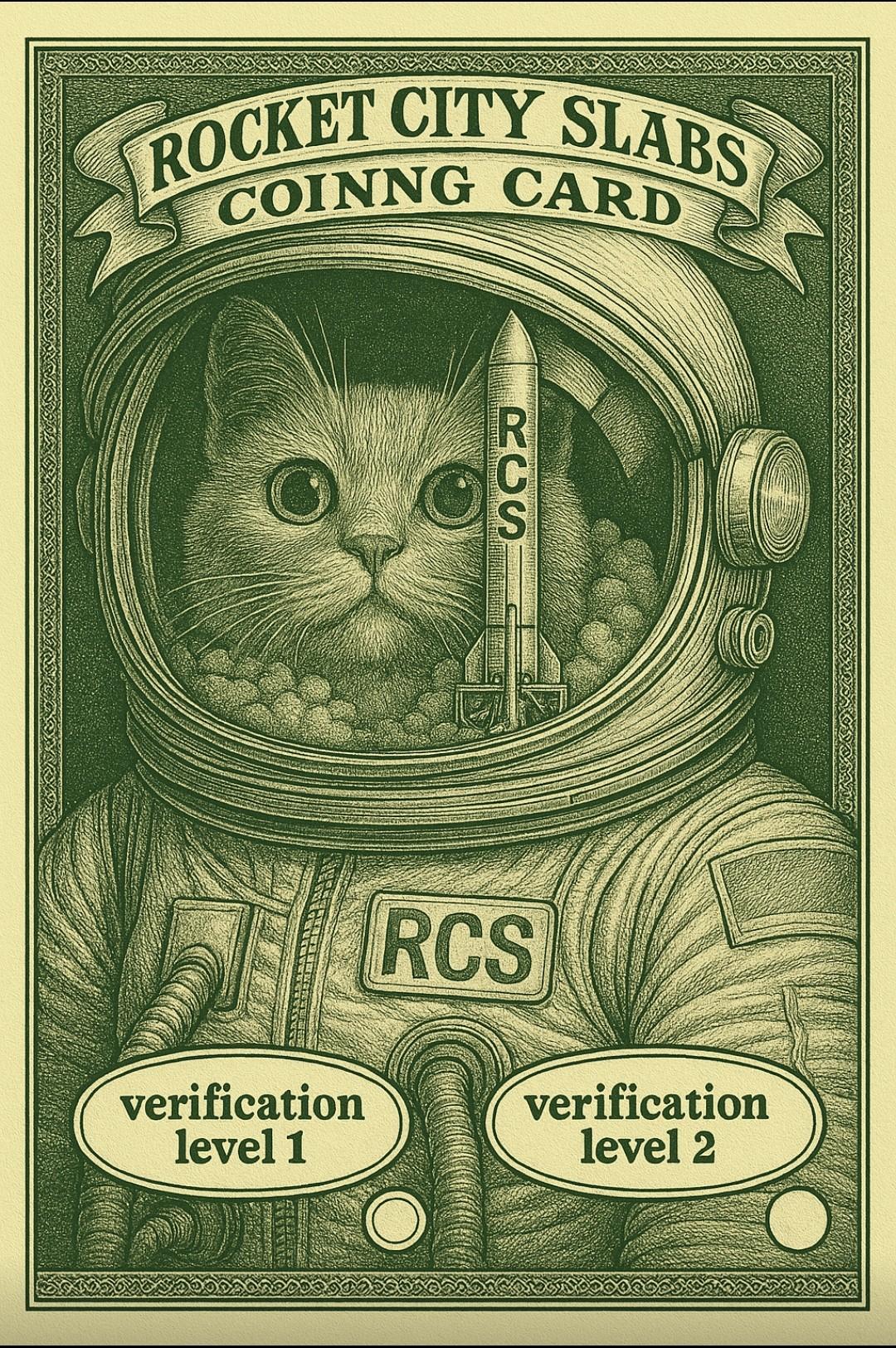 COINING CARD (See Disclaimer at the bottom of item description)