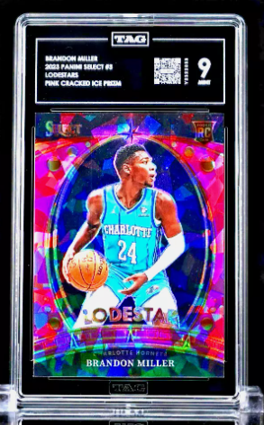 TAG Mint 9🔥Brandon Miller 34/99 RC Lodestars