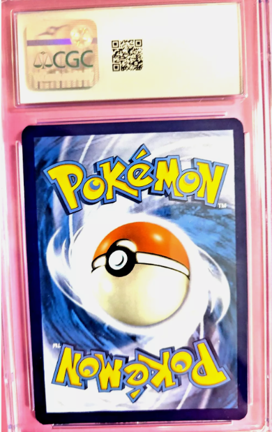 Pokemon TCG Charizard ex 074 Black Star Promo Paldean Fates Tin CGC 9 Mint Card