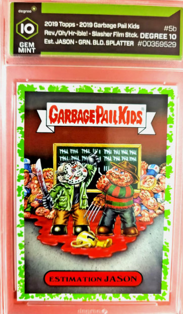 Degree GM 10 2019 GPK Estimation Jason 5b Freddy and Jason Horror