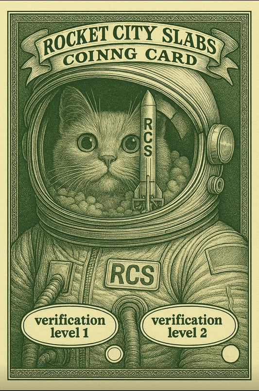 COINING CARD (See Disclaimer at the bottom of item description)